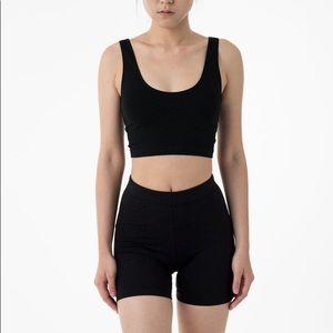 Los Angeles Apparel - COTTON SPANDEX BIKE SHORTS